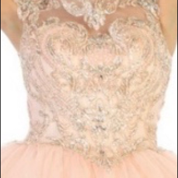 New formal ball gown, quiencenara pageant dress - Picture 3 of 4